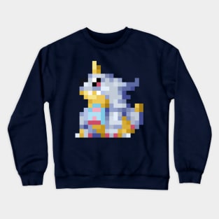 Gabumon low-res pixelart Crewneck Sweatshirt